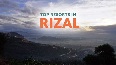 Best Resorts Near Masungi Georeserve, Rizal Province, Philippines.